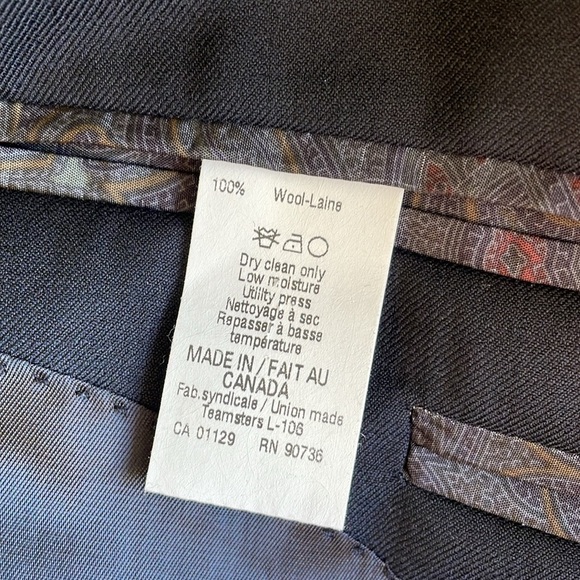 Ralph Lauren Black Suit Jacket - Picture 6 of 7